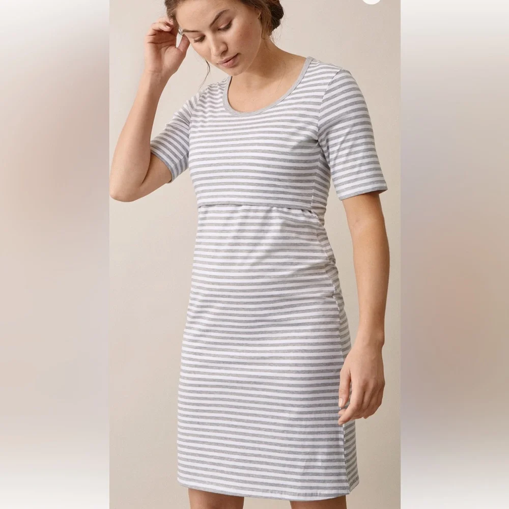 Boob Design Nursing Night Gown - Picture 1 of 2